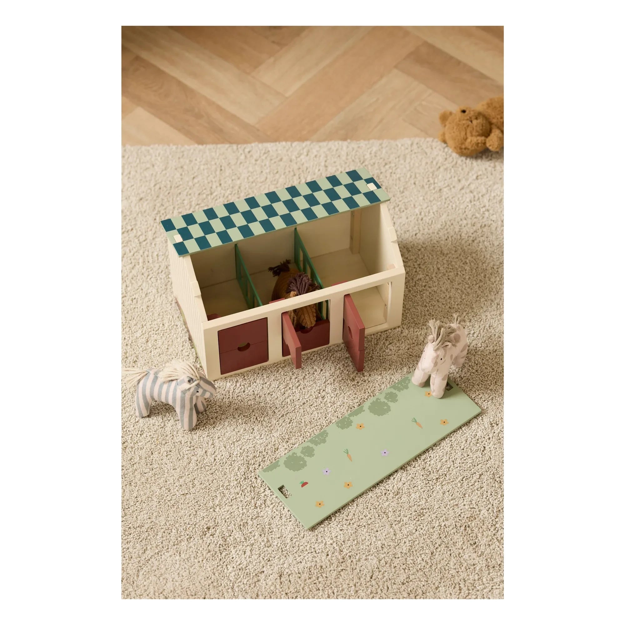 Kid's Concept - Estable con caballos