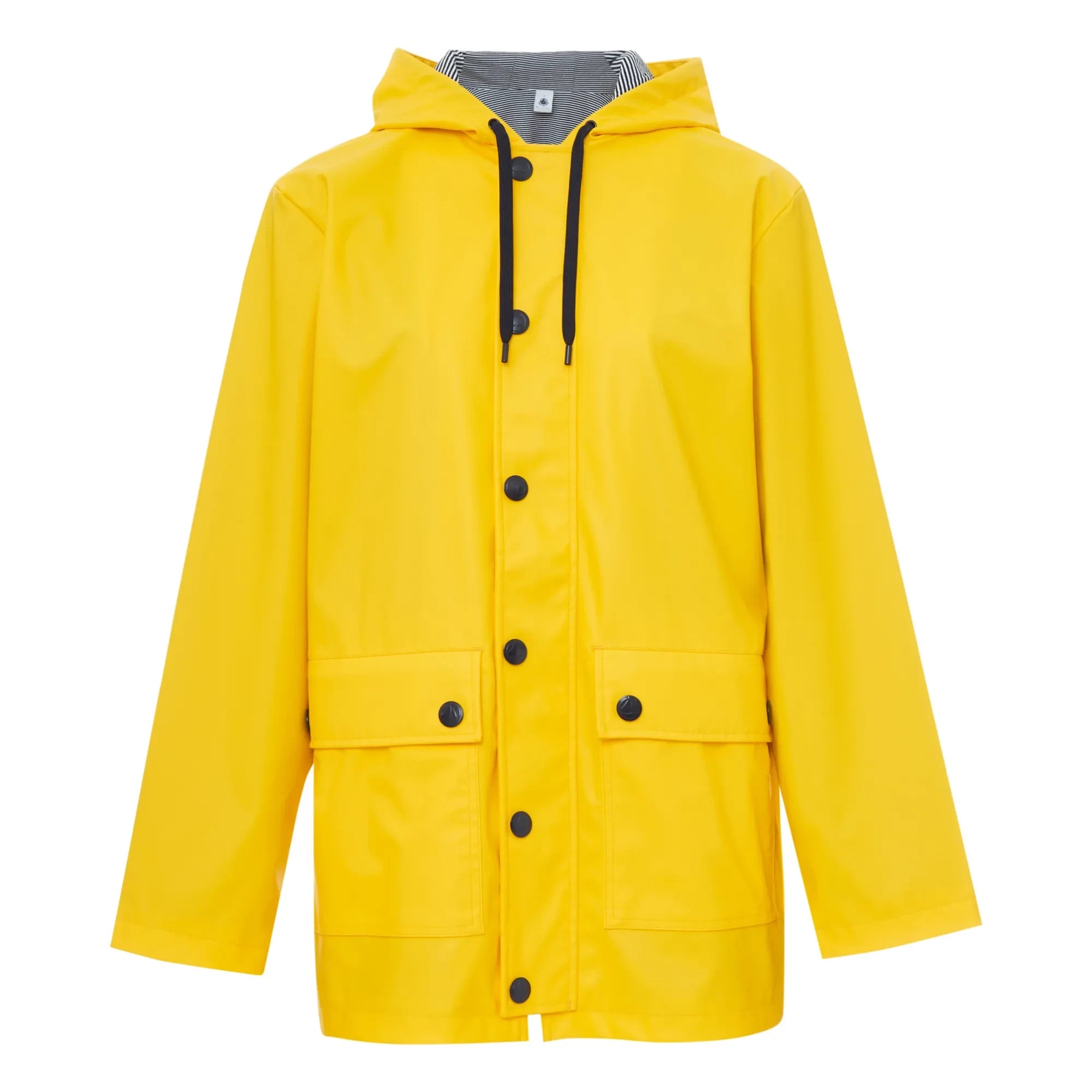 Petit Bateau - Gabardina con forro de algodón orgánico - Colección mujer | Amarillo