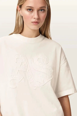 Camiseta de algodón para mujer AllSaints INSIGNIA