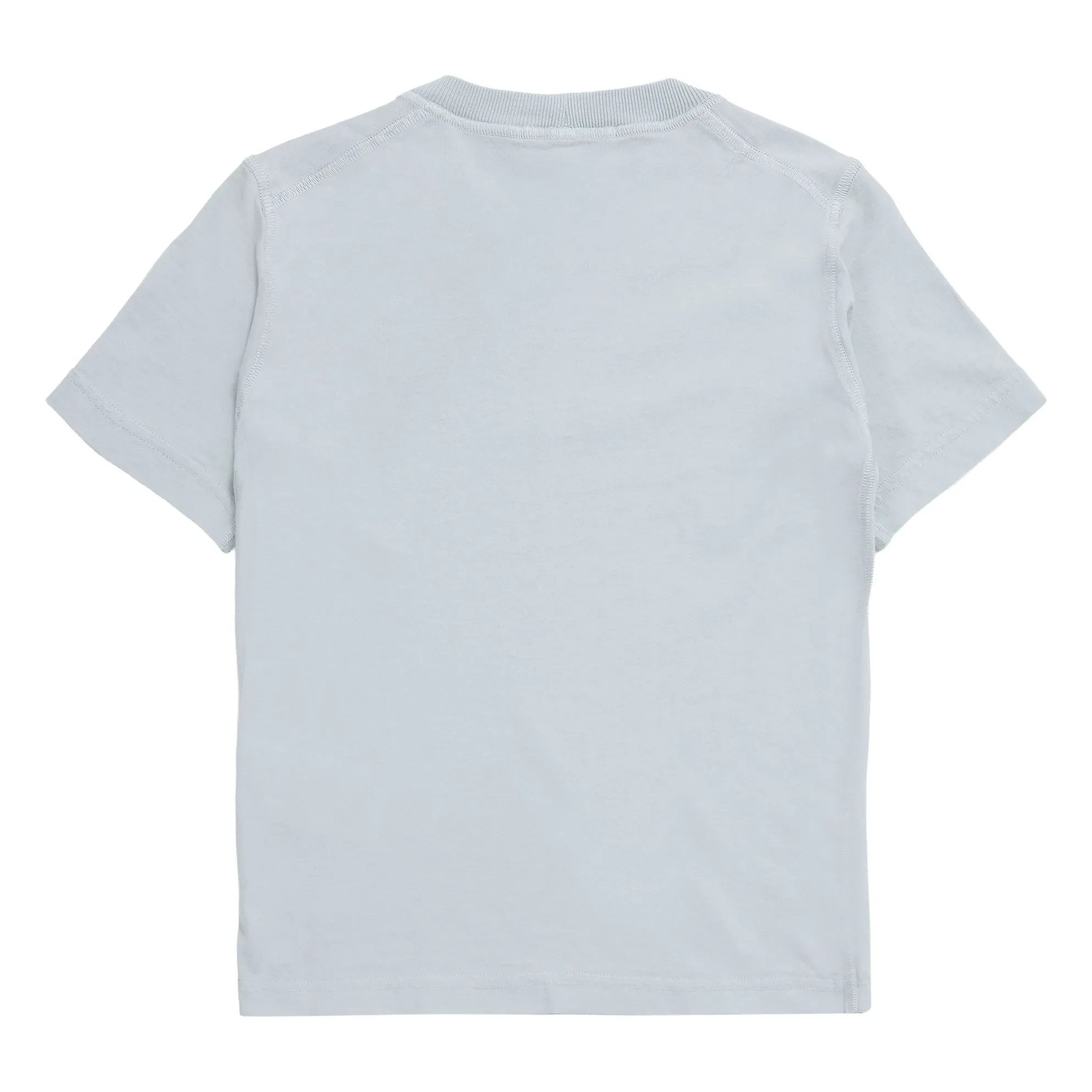 Stone Island - Camiseta con logo | Celeste