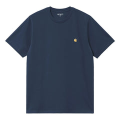 Carhartt WIP - Camiseta Chase | Azul petróleo