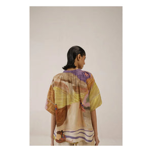 CORD - Blusa chalet | Morado