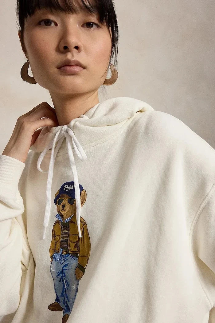 Sudadera de algodón con capucha Polo Ralph Lauren para mujer