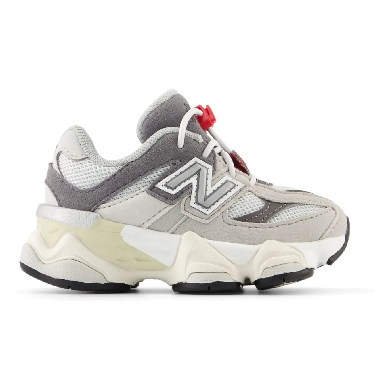 New Balance - Zapatillas deportivas con cordones y encaje 9060 | Gris