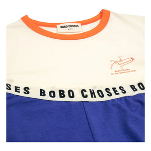 Bobo Choses - Pijama de modal y algodón orgánico con cocodrilo | Azul real