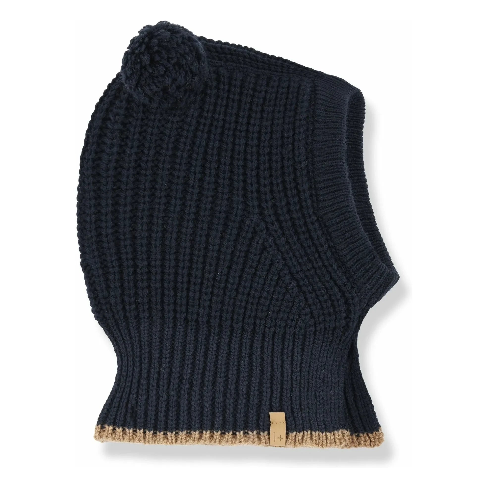 1+ in the family - Ebbe Merino yün balaklava | Lacivert