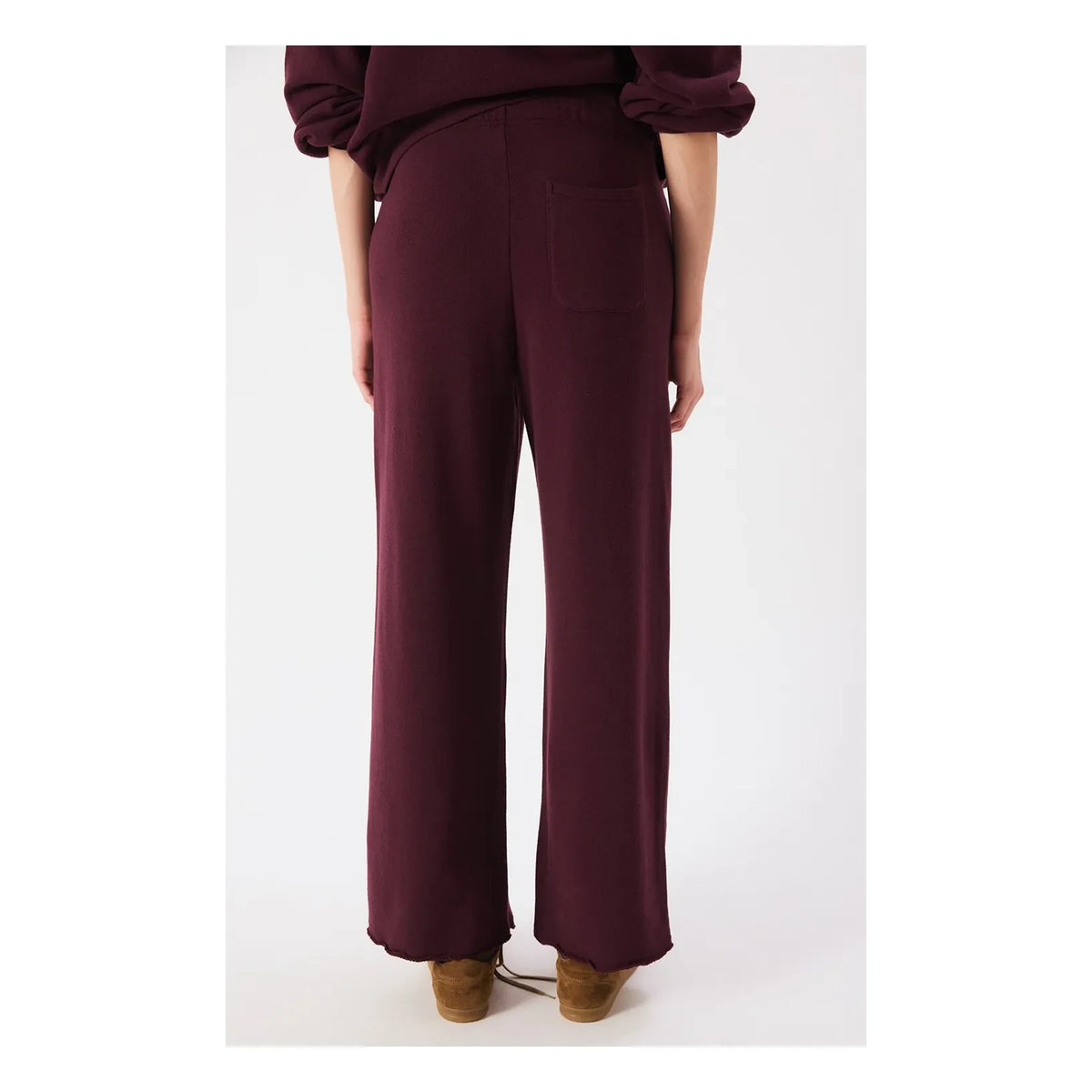 American Vintage - Pantalón jogger de algodón Atubay | Lie de vin