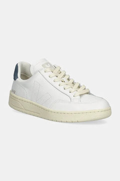 Zapatillas Veja V-12 de Piel con Costuras
