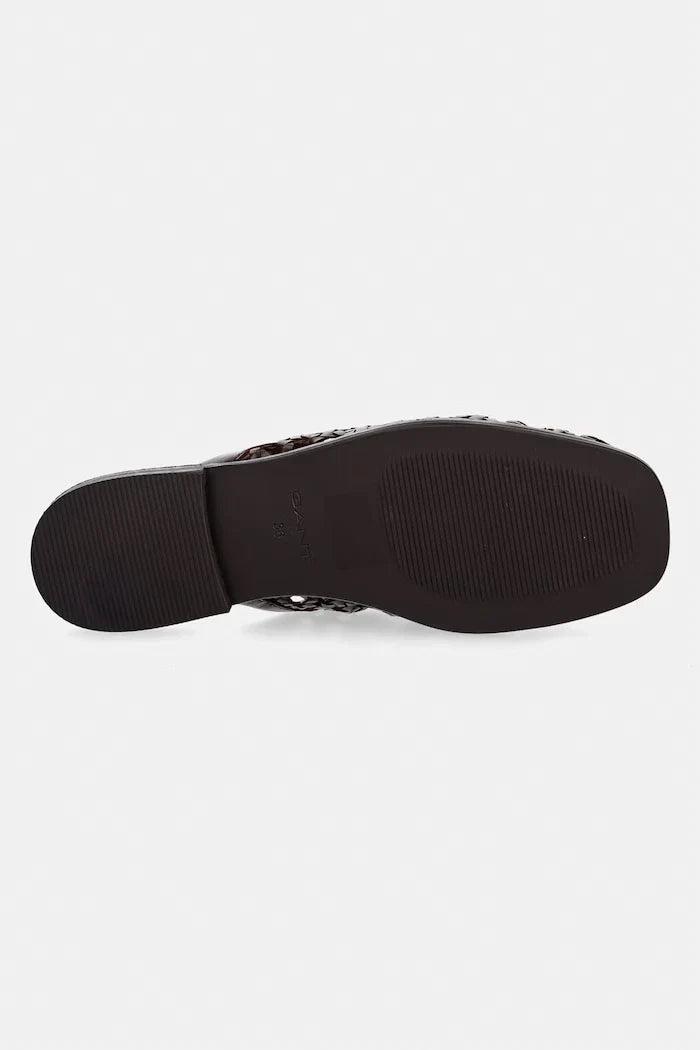 Pantuflas de cuero para mujer Gant Gimble