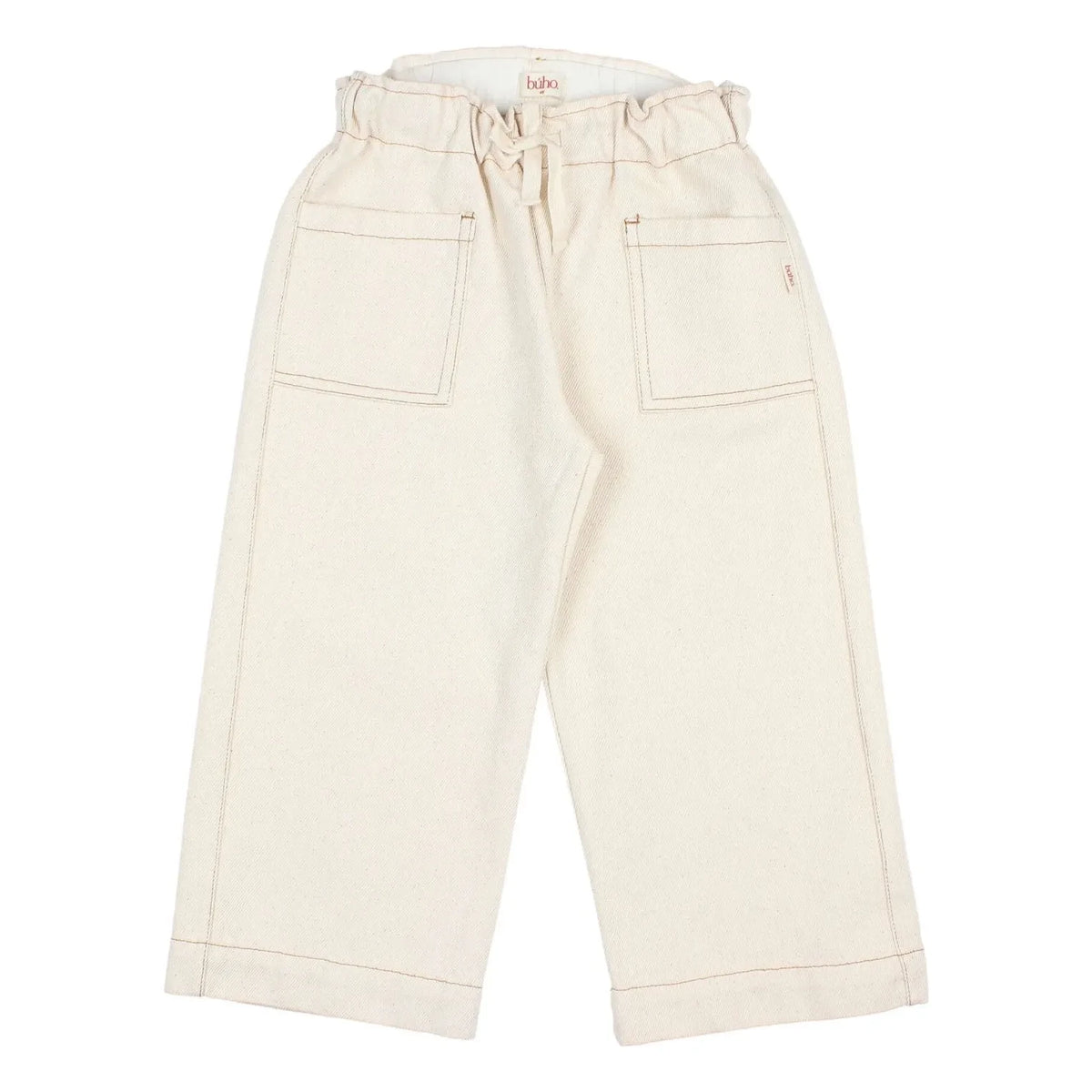 Búho - Pantalón sarga para niña | Crudo