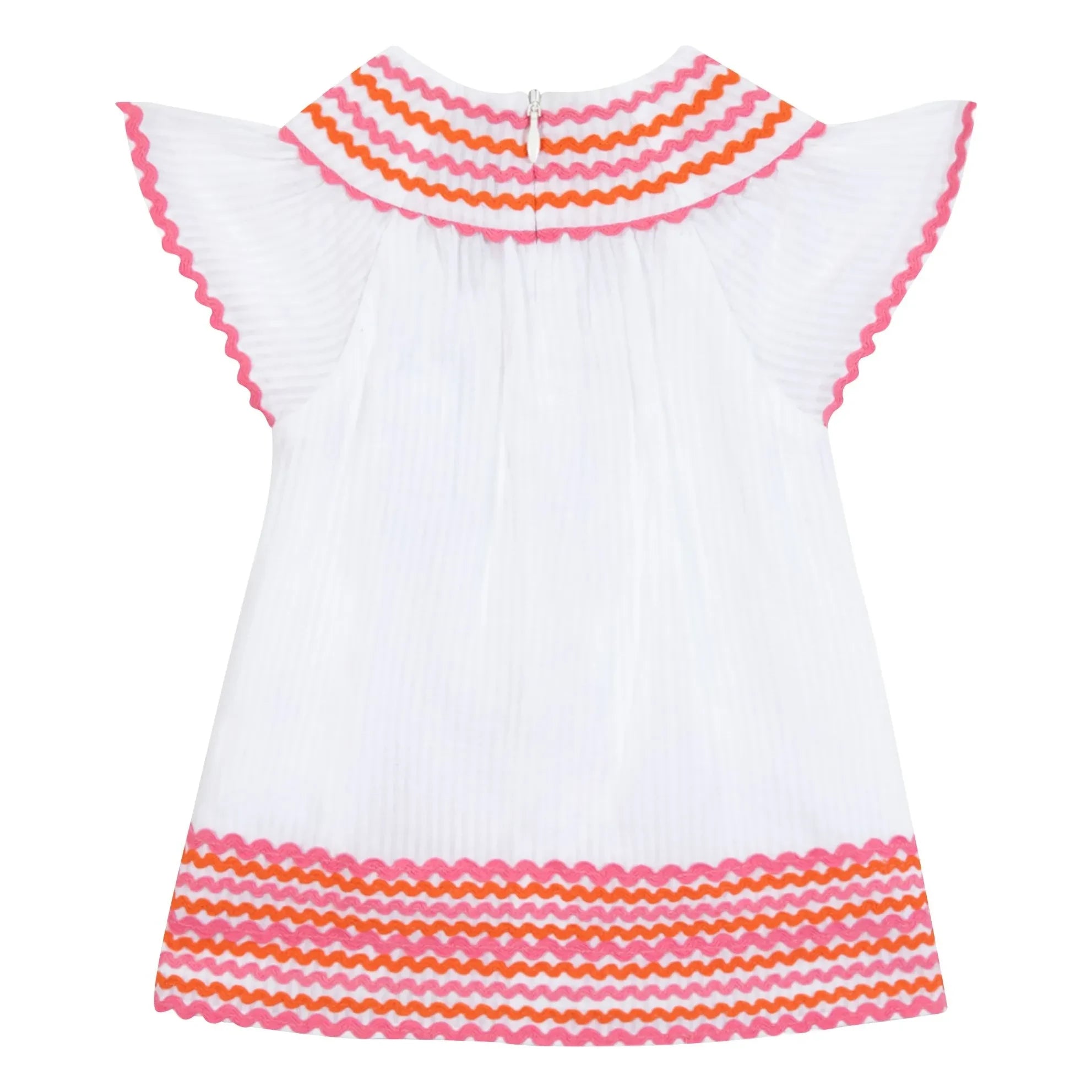 Tartine et Chocolat - Vestido Fruncido | Blanco