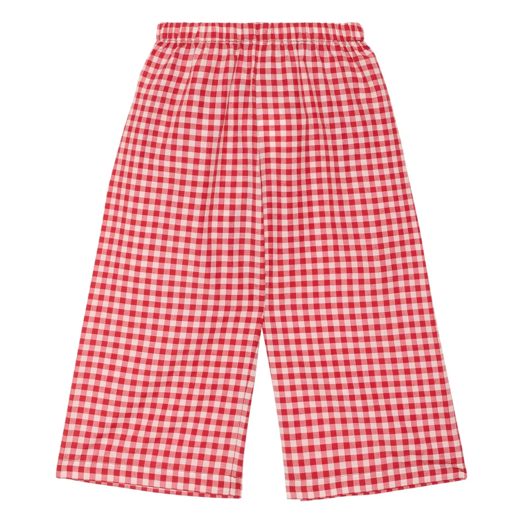 SISSEL EDELBO - Pantalones Saxo Vichy - Colección infantil | Rojo