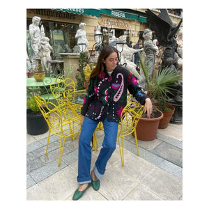 SISSEL EDELBO - Chaqueta Maggie Wild Child | Negro