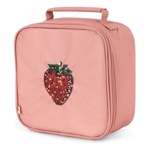 Konges Sløjd - Bolsa térmica de almuerzo de fresa | Rosa