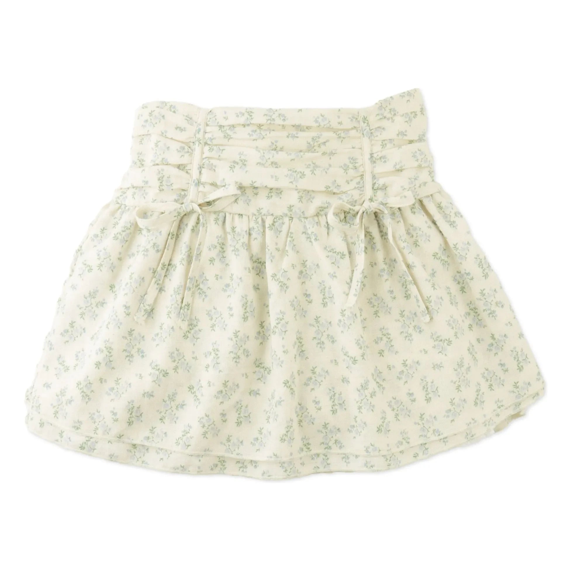 Gingersnaps - Conjunto de top y falda de flores Ambessa | Crudo