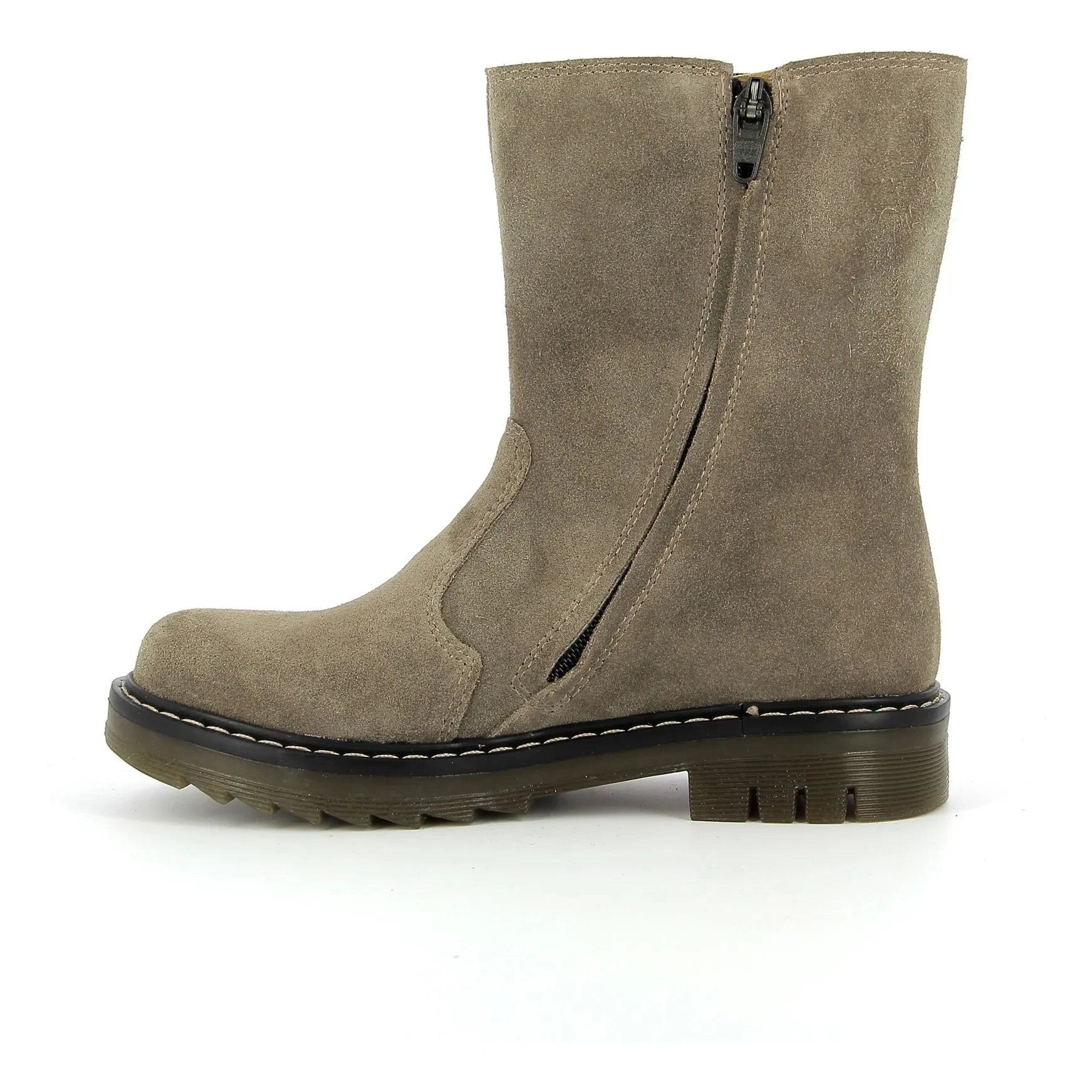 Pom d'Api - Sid Mid Velours botlar | Taupe kahverengi