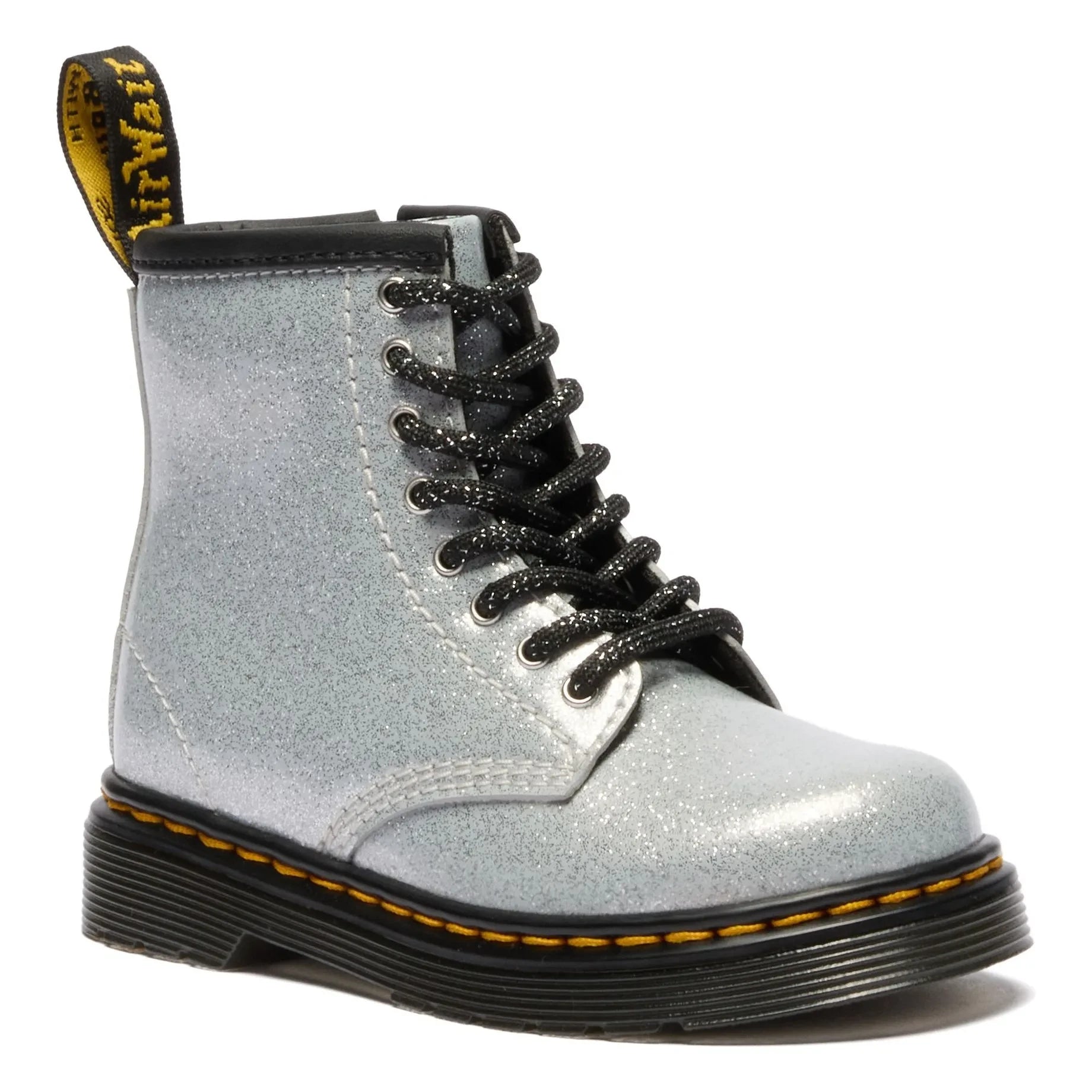 Dr Martens - Bota 1460 J Glitter | Plateado