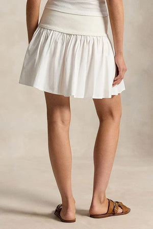 Polo Ralph Lauren Algodón POPELÍN-TEJIDO-FALDA