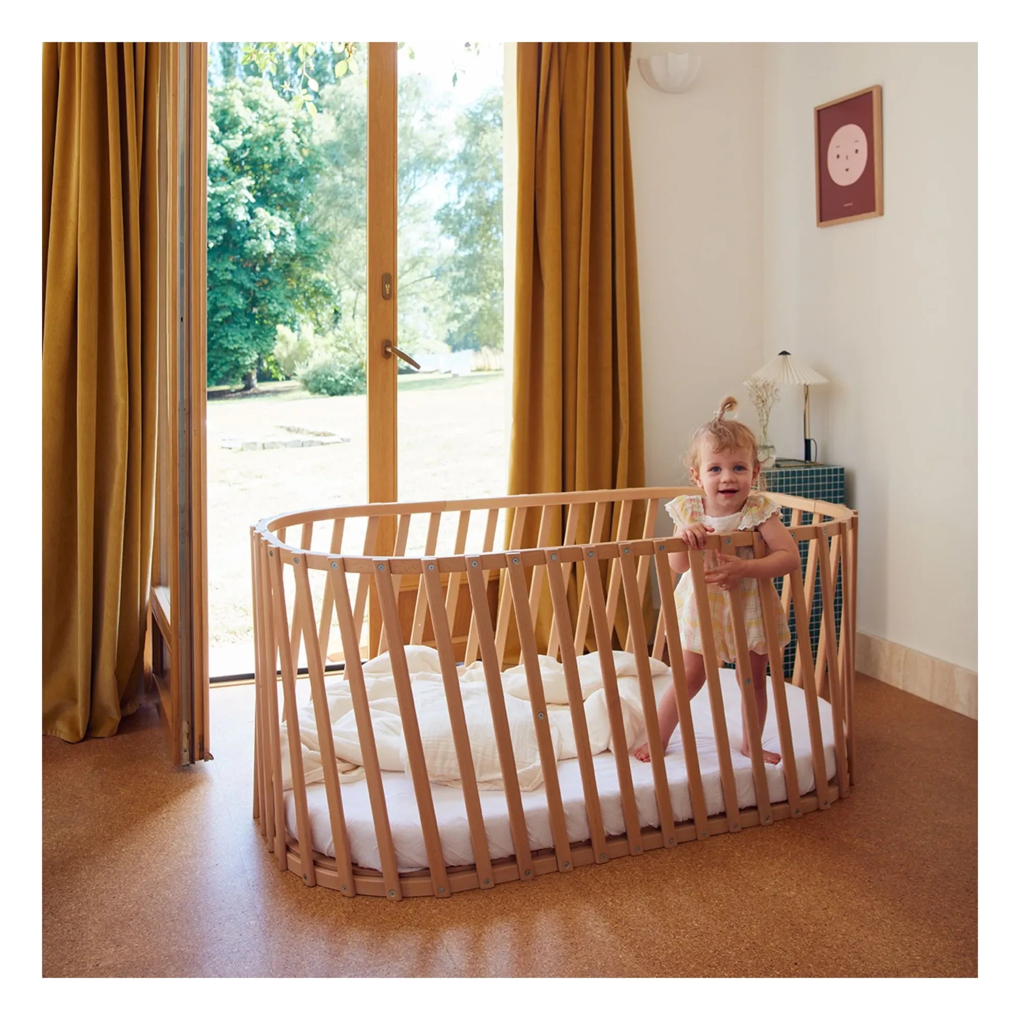 Charlie Crane - Extensión junior para la cama Lugo | Natural