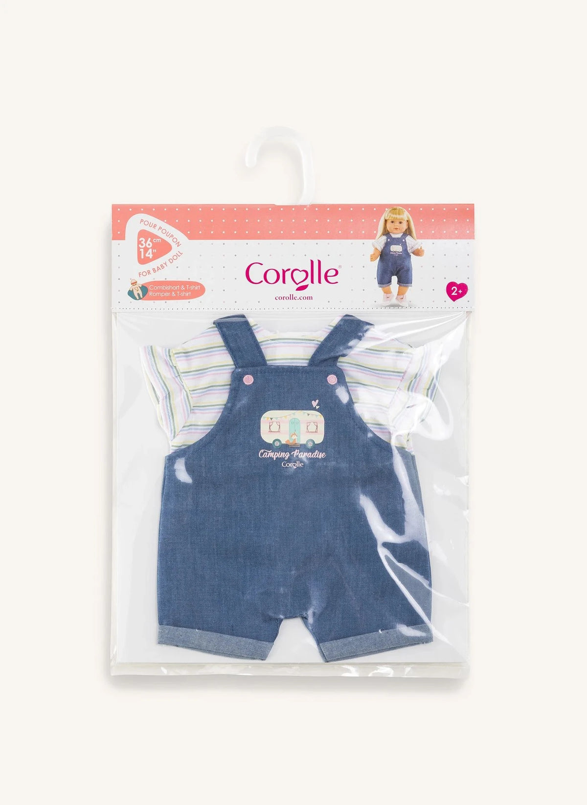 Corolle - "Little Explorer" Mono y Camiseta | Denim