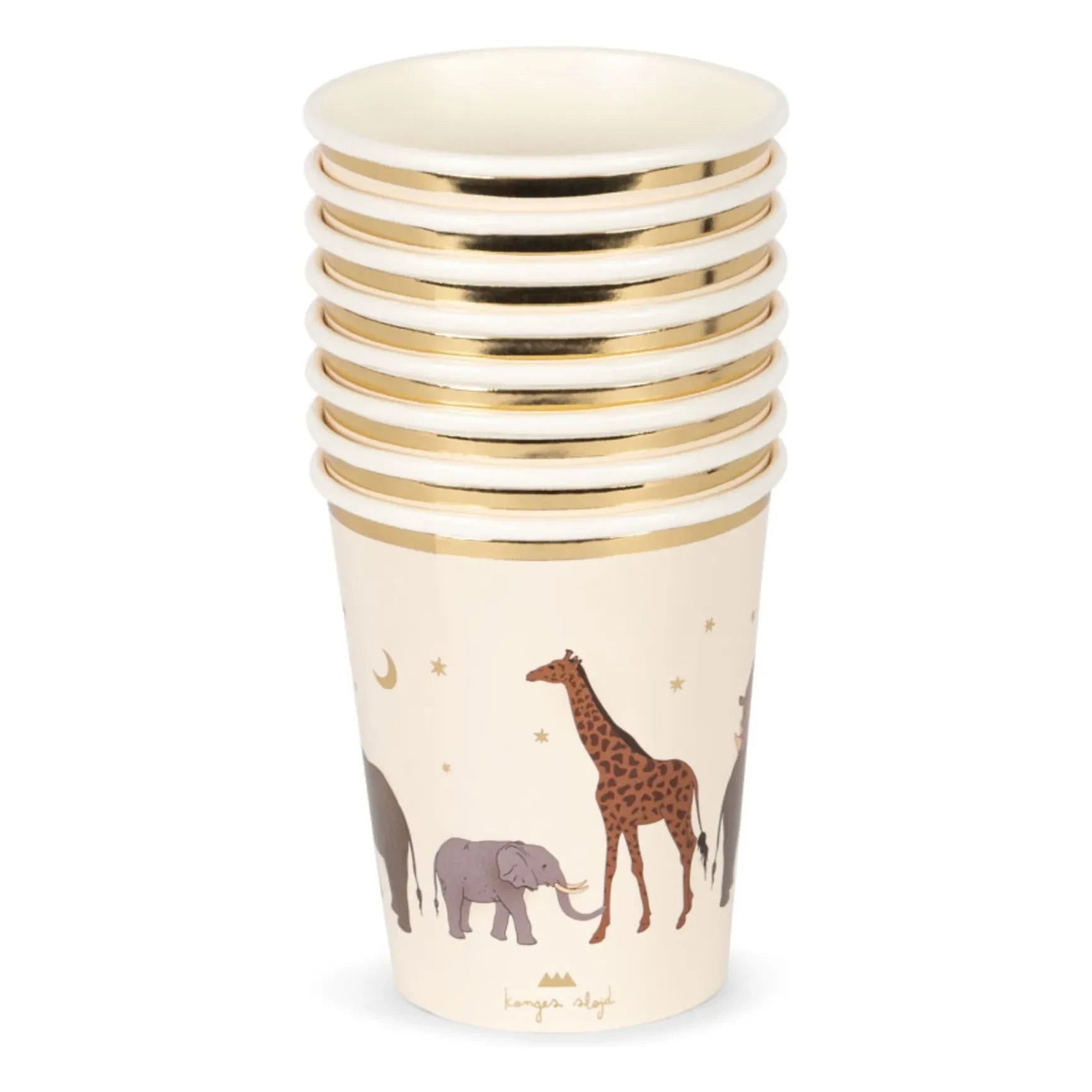 Konges Sløjd - Vasos de papel Safari