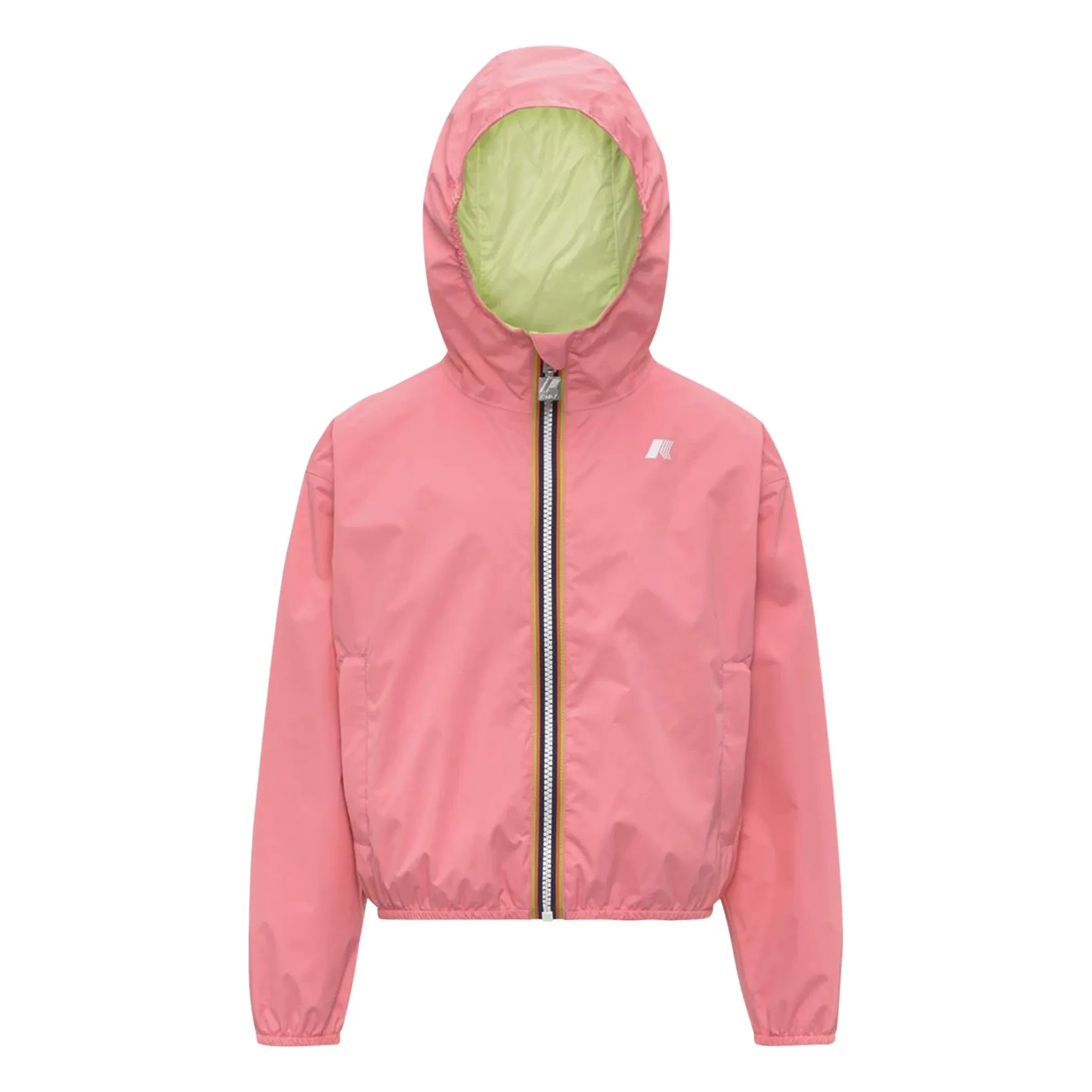 K-way - Laurette Plus.2 Cortavientos reversible impermeable | Rosa