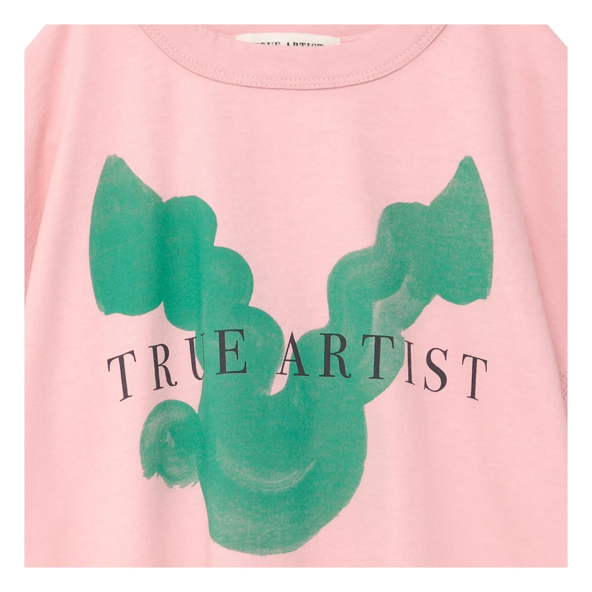 True Artist - Camiseta N°1 Kuş Algodón Orgánico | Rosa Viejo