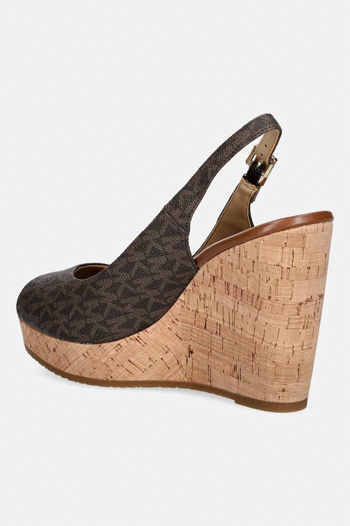 Sandalias de plataforma inclinada Michael Michael Kors Rosie Wedge