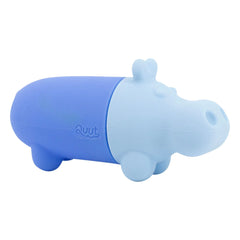 Quut - Juguete de baño Squeezi Hippo | Azul