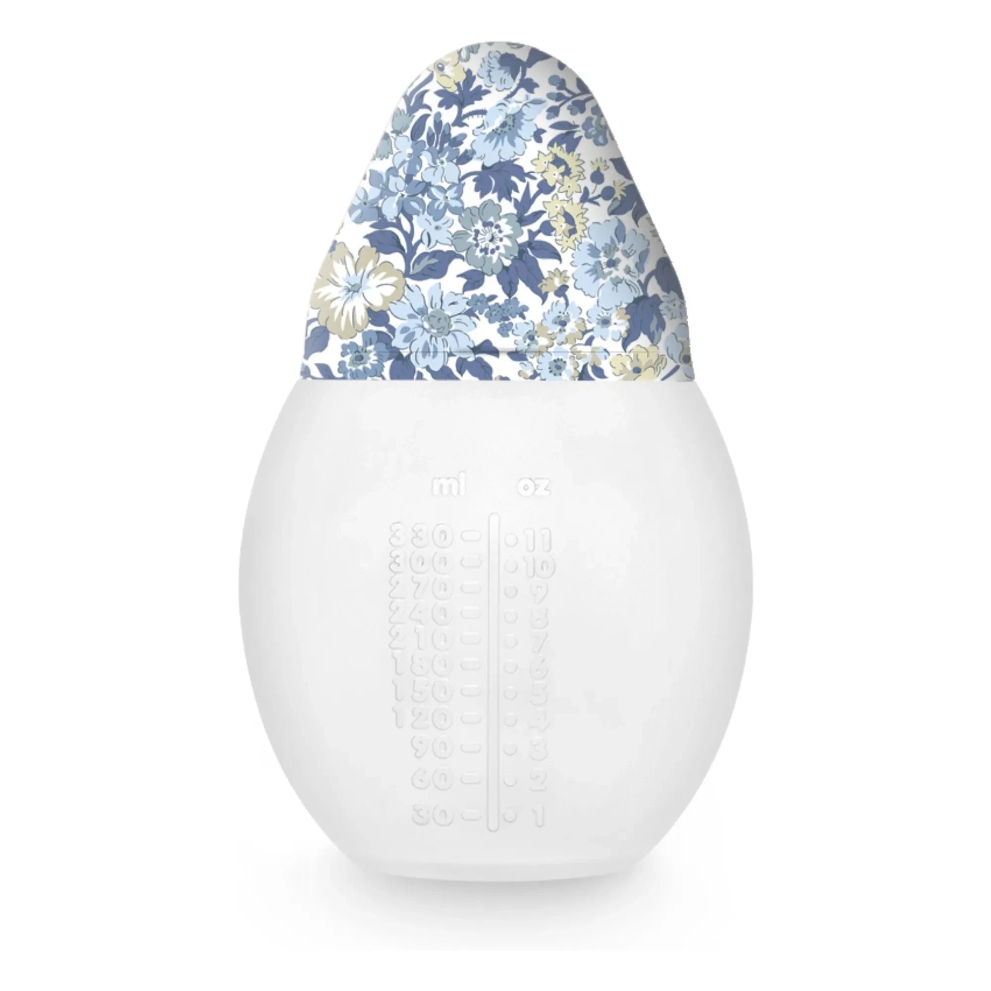 Elhée - Biberón médico de silicona Honey Dew y chupete fisiológico - Elhée x Liberty | Azul