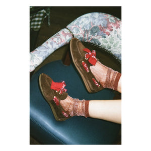 Toral - Zapatos náuticos de ante Nahua Bandana | Marrón oscuro