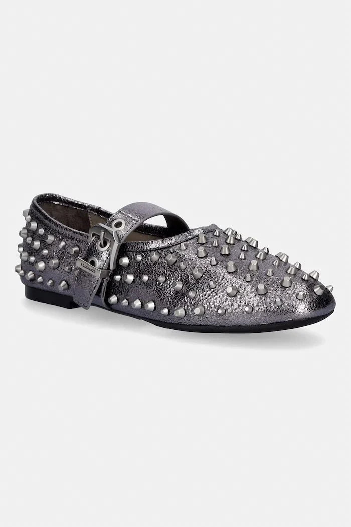 Bailarinas de cuero con tachuelas Sabine de AllSaints