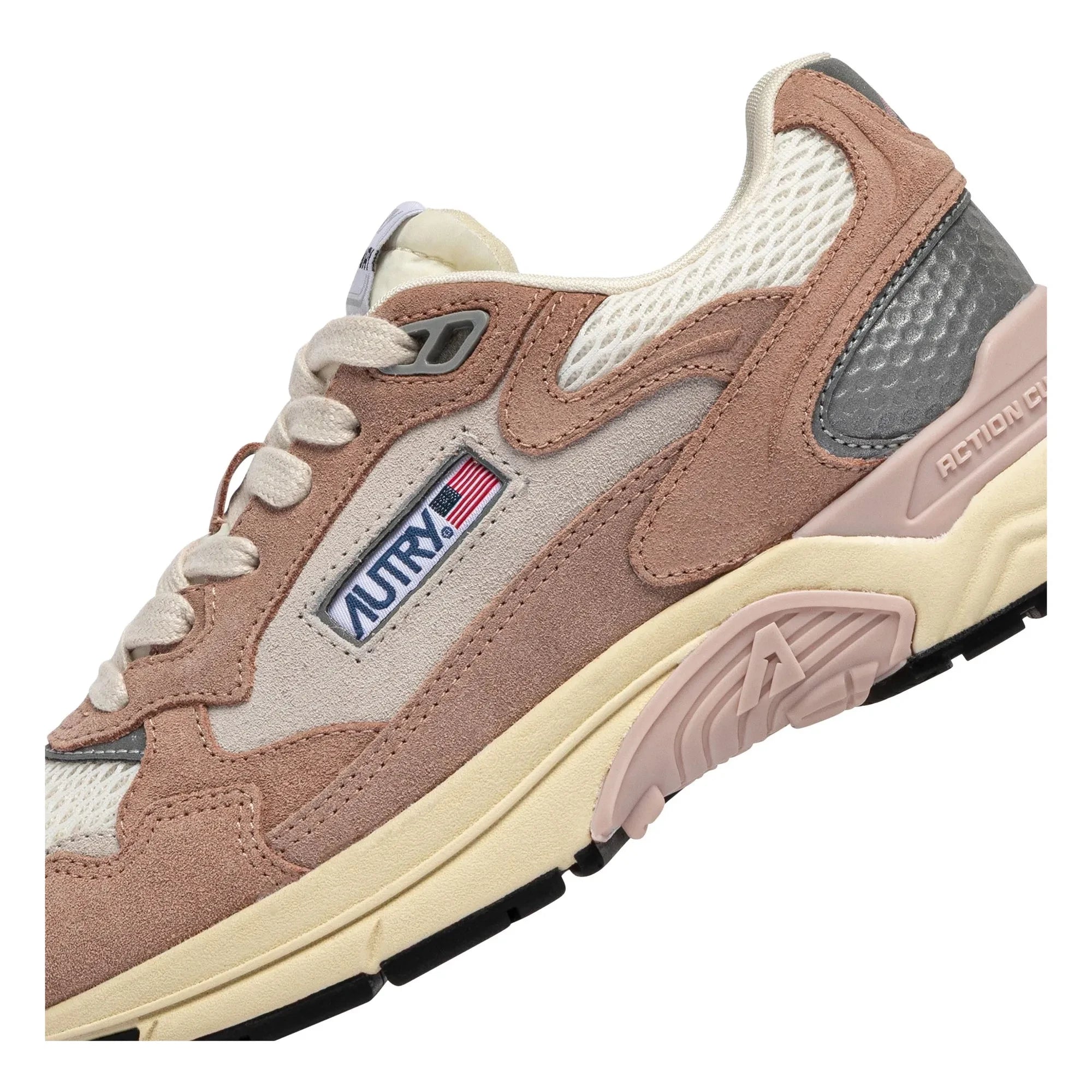 Autry - Hyperway Low Süet Sneakers | Toz pembe