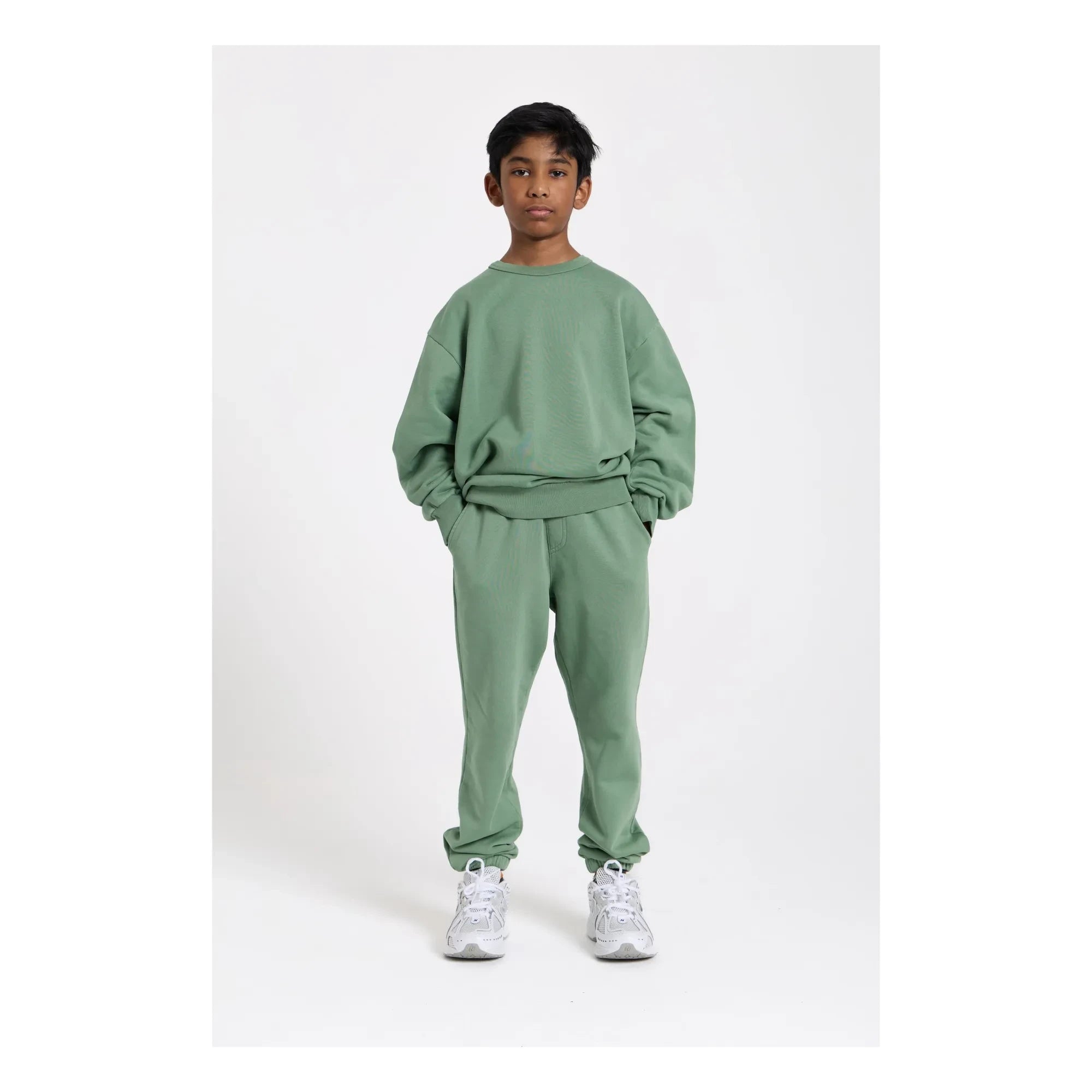 Smallable Kid - Pantalón de chándal Rush de algodón orgánico | Caqui