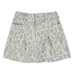 Emile et Ida - Falda floreada | Crema