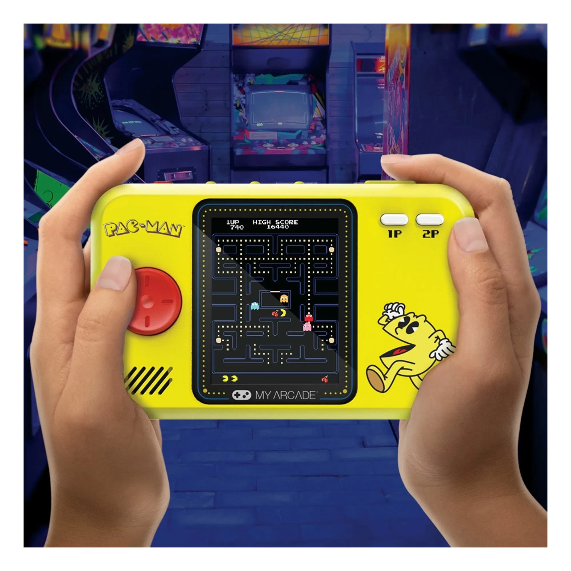 My Arcade - Consola de juegos con funda de Pac-Man
