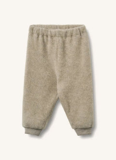 Wheat - Kinnie Merino Yünlü Polar Pantolon | Haki