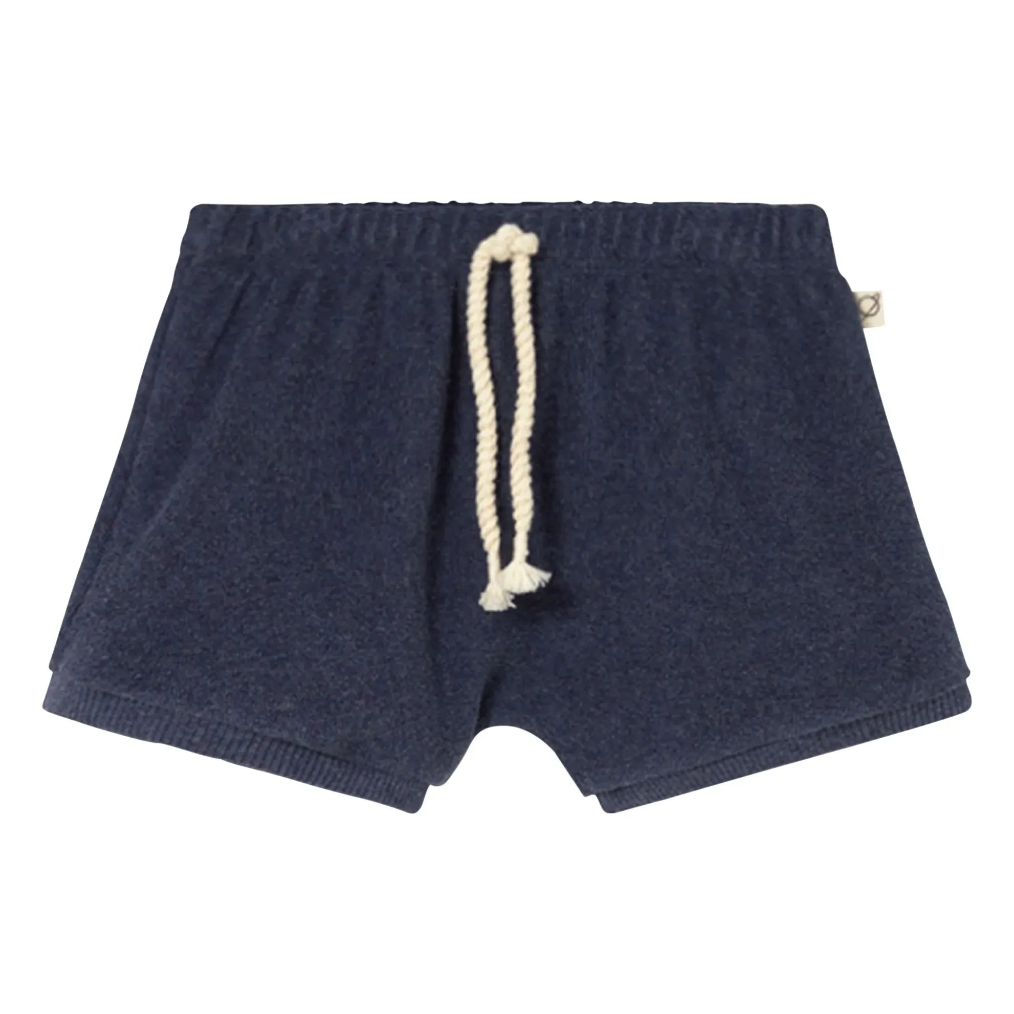 Cozmo - Rowan Shorts de Toalla | Azul Abismo