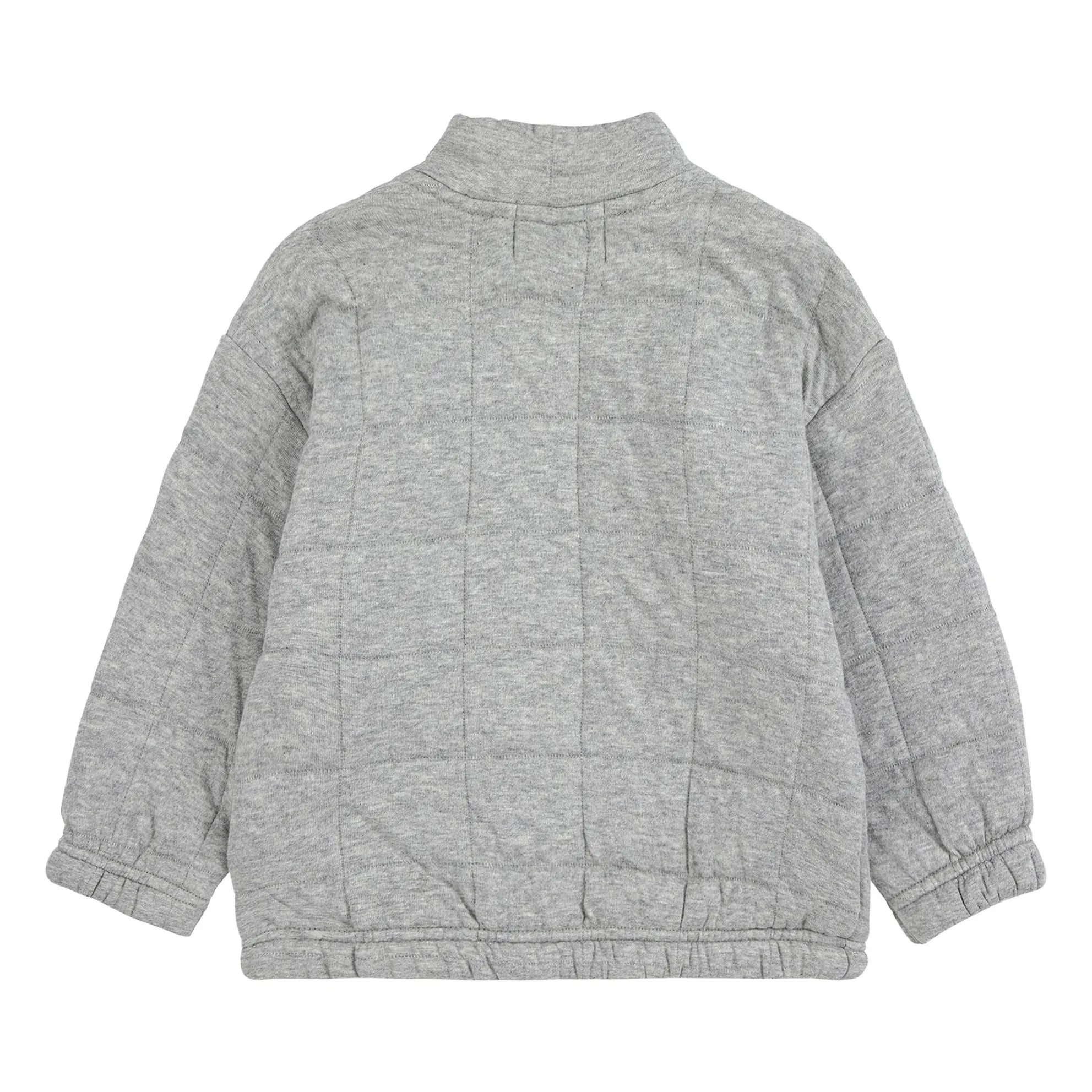 Bobo Choses - Sudadera acolchada Train | Gris jaspeado