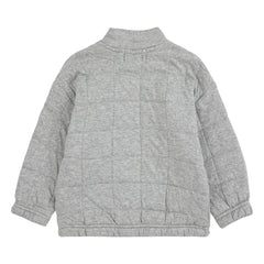 Bobo Choses - Sudadera acolchada Train | Gris jaspeado