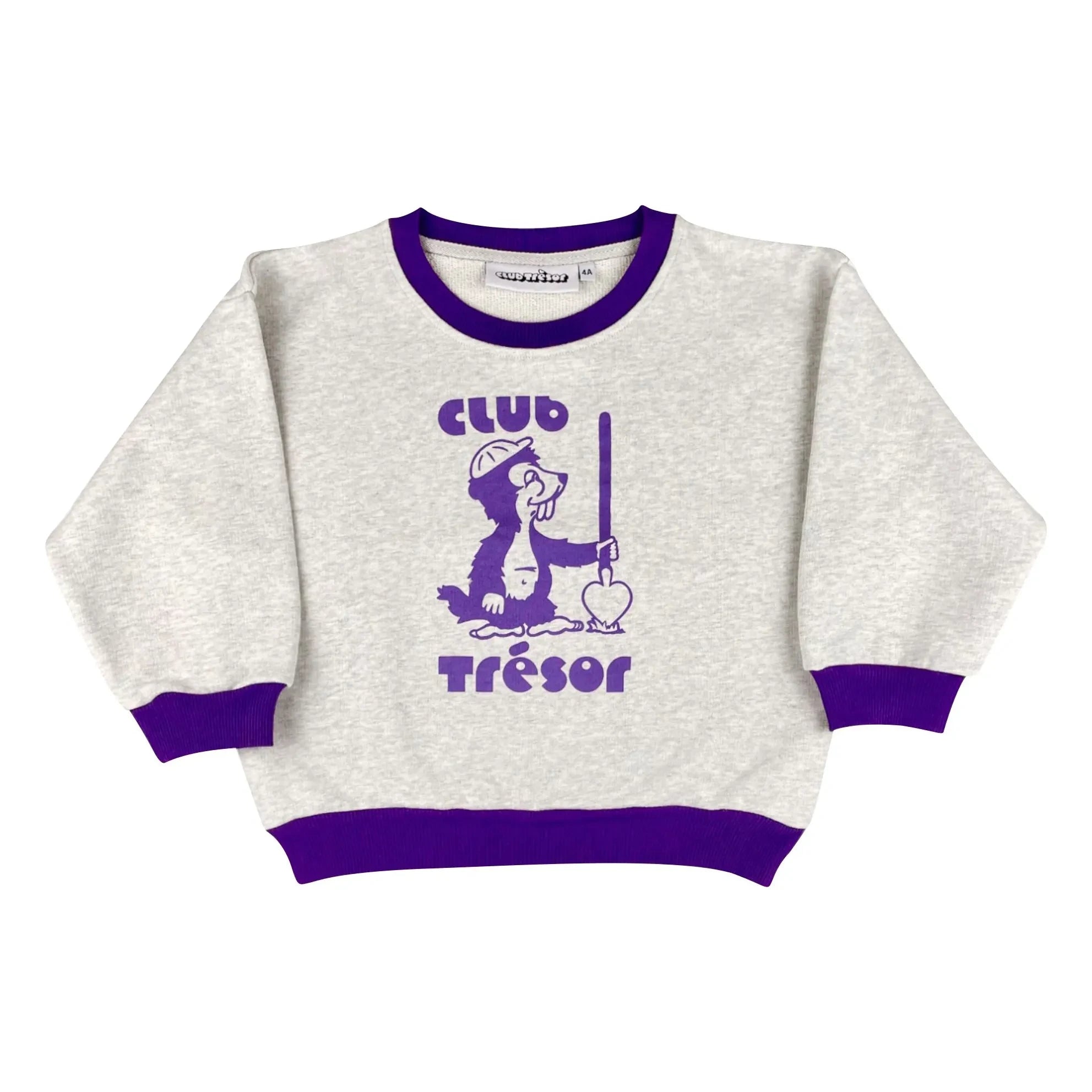 Club Trésor - Sudadera Bobby | Gris jaspeado