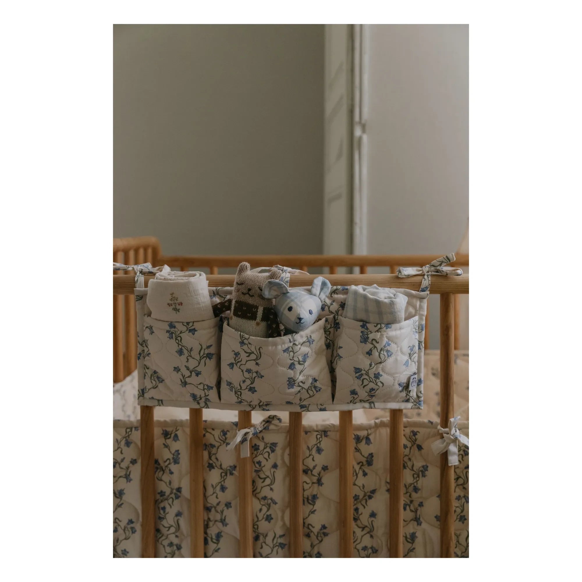 garbo&friends - Bolsillo de cuna con estampado floral