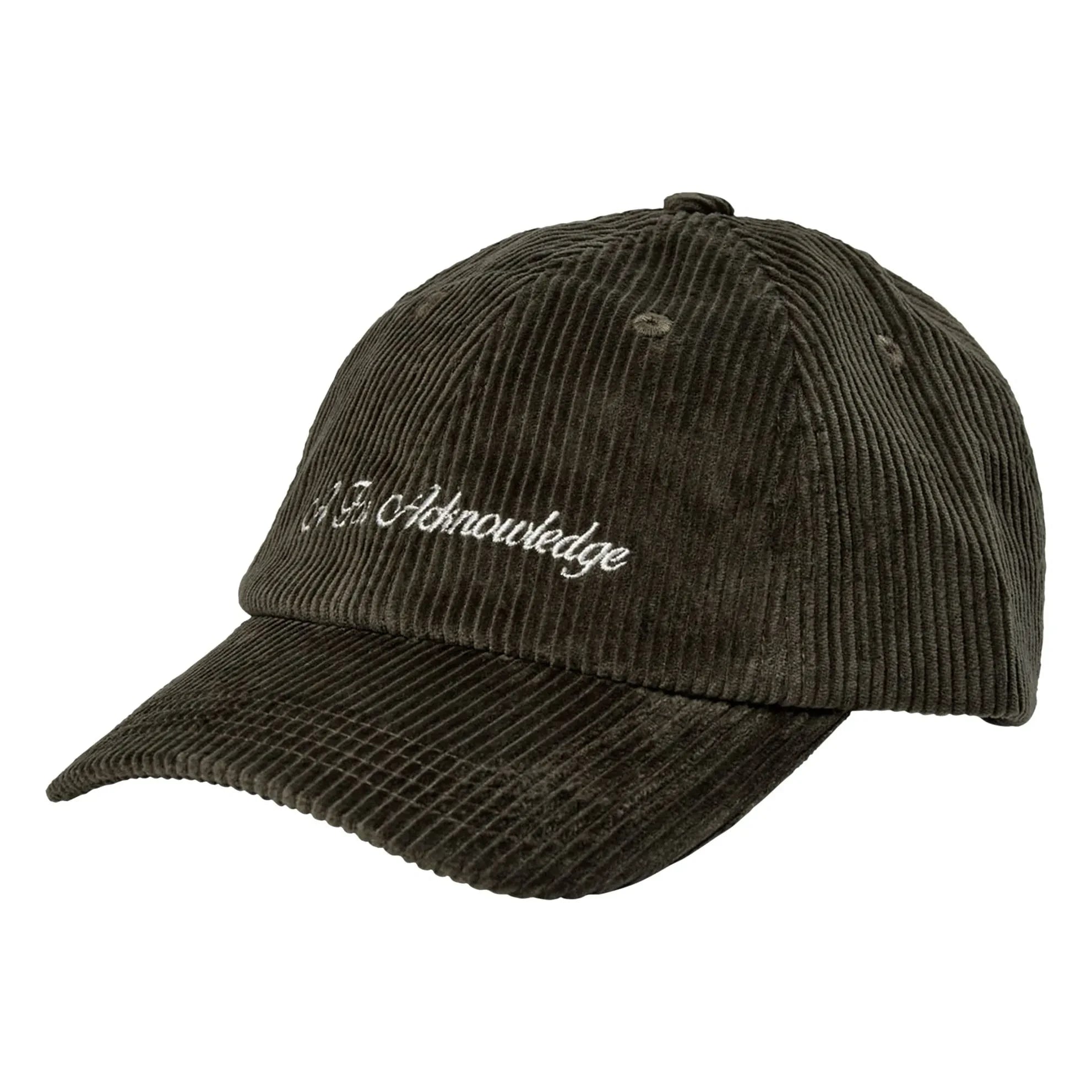 Anerkjendt - Gorra de terciopelo Akkarl | Verde bosque