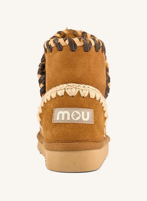 Mou - Botas Eskimo con costura | Cognac