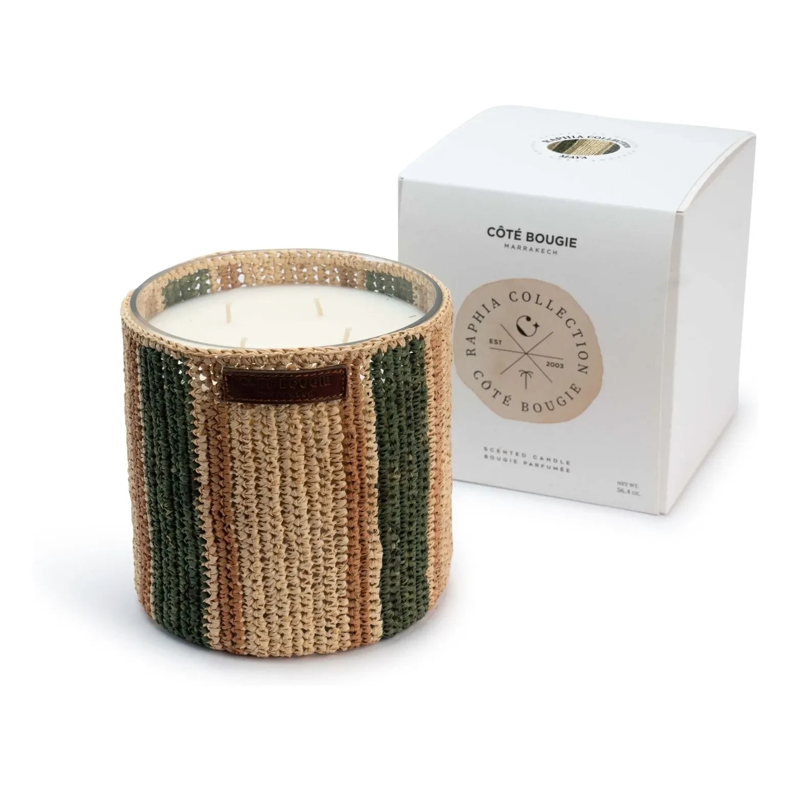 Côté Bougie - Rafia Maya mum - Menta y Té