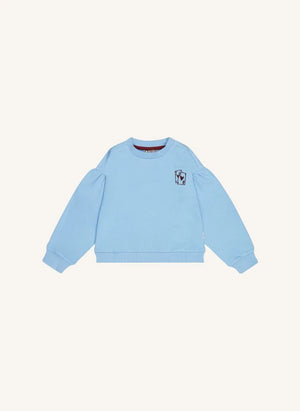Tumble N'Dry - Sudadera de algodón orgánico Macy | Azul claro