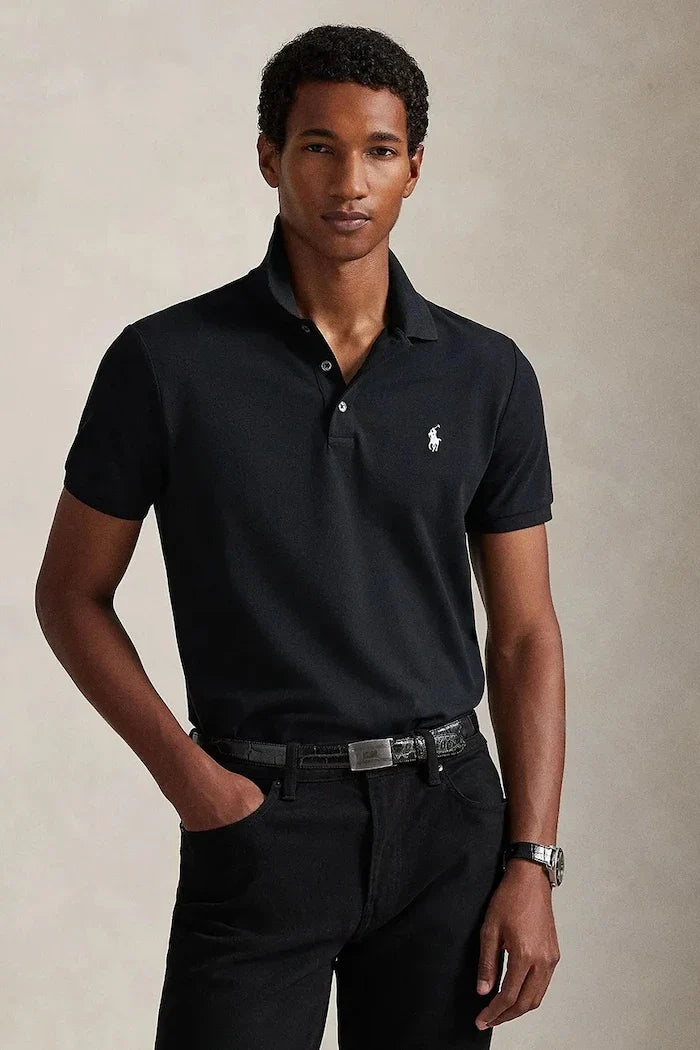 Camiseta polo de algodón elástico para hombre de Polo Ralph Lauren