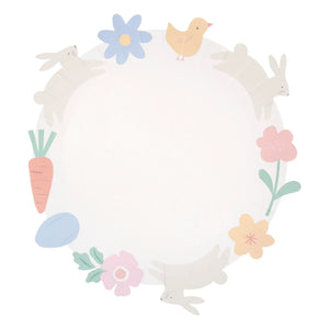 Meri Meri - Platos de Pascua - Juego de 8 | Crudo