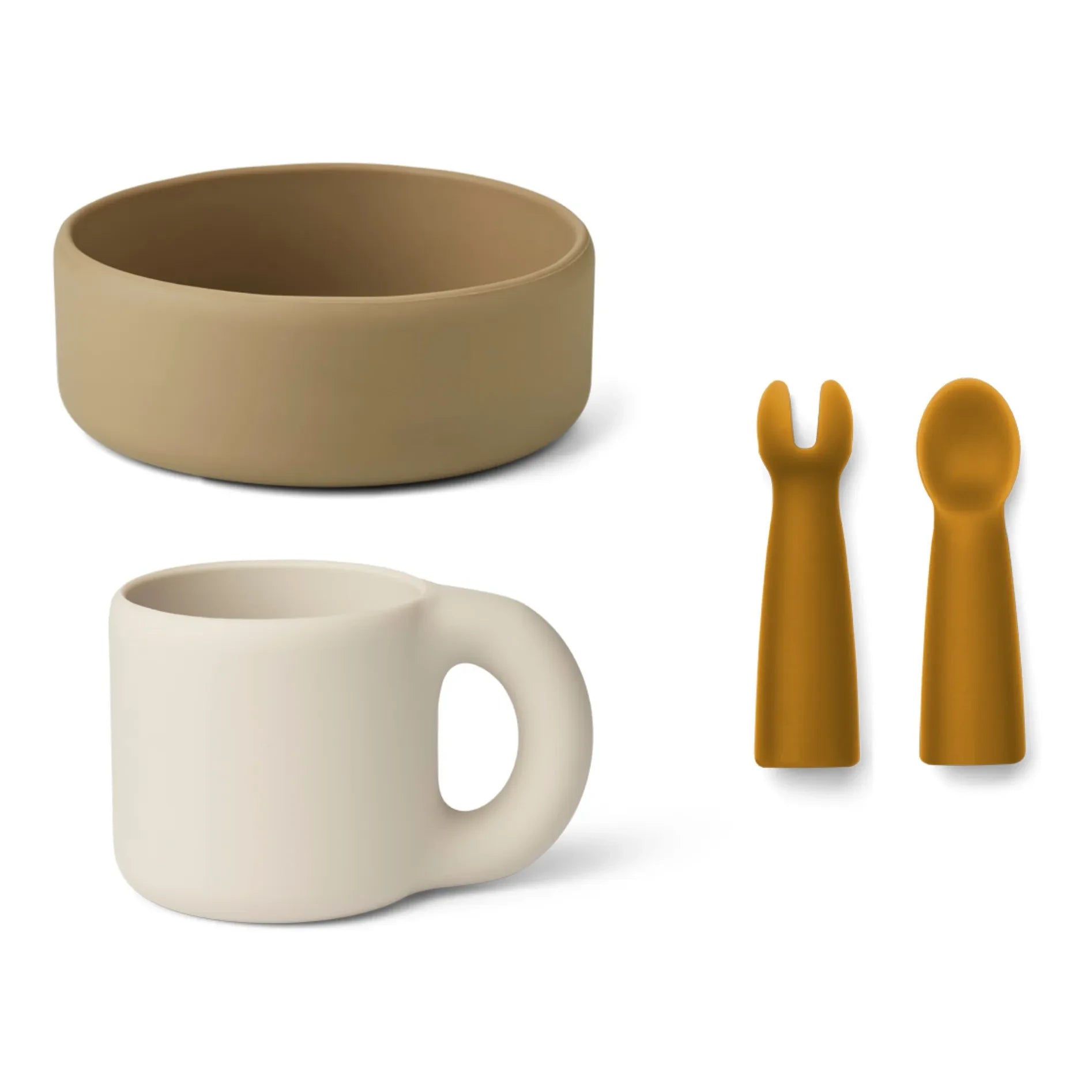 Liewood - Juego de vajilla Lise - 4 piezas | Beige