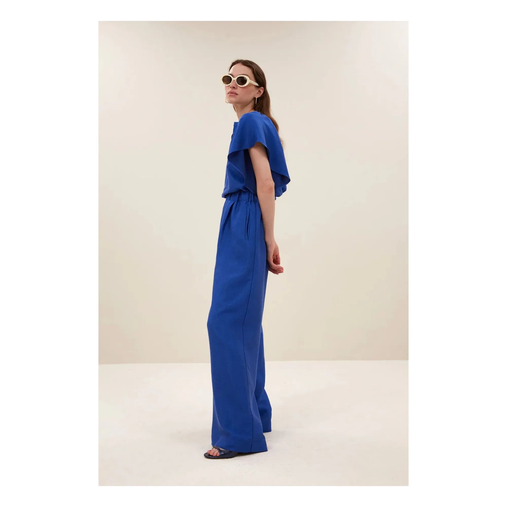 By Bar - Pantalón Gloss Celin | Azul real